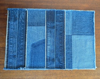 Patchwork Denim Table Runner