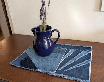 Patchwork Denim Table Runner