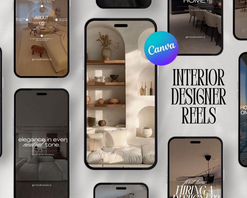 Interior Design Instagram Reel Videos, Interior Design Social Media ...