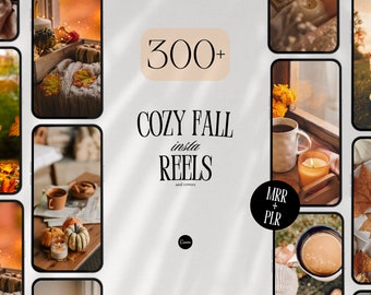 Cozy Fall and Autumn Faceless Reels, MRR and PLR Fall Reels Collection, Seasonal Autumn Video, Reels With Master Resell Rights (mrr) and PLR