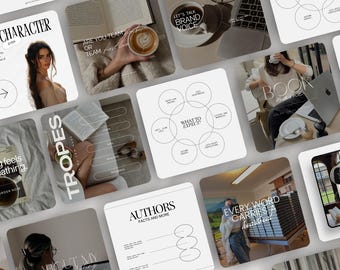 Author Instagram Templates Canva Post for Writer Book Lovers Reading Review Templates for Authors and Book Blogger Book Launch Marketing