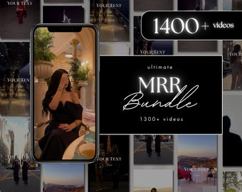 Bundle ultime de produits numériques : plus de 1400 articles Instagram, Tiktok, bobines de courts métrages Youtube, DPP et MRR, droits de revente principaux pour un revenu passif, Dfy