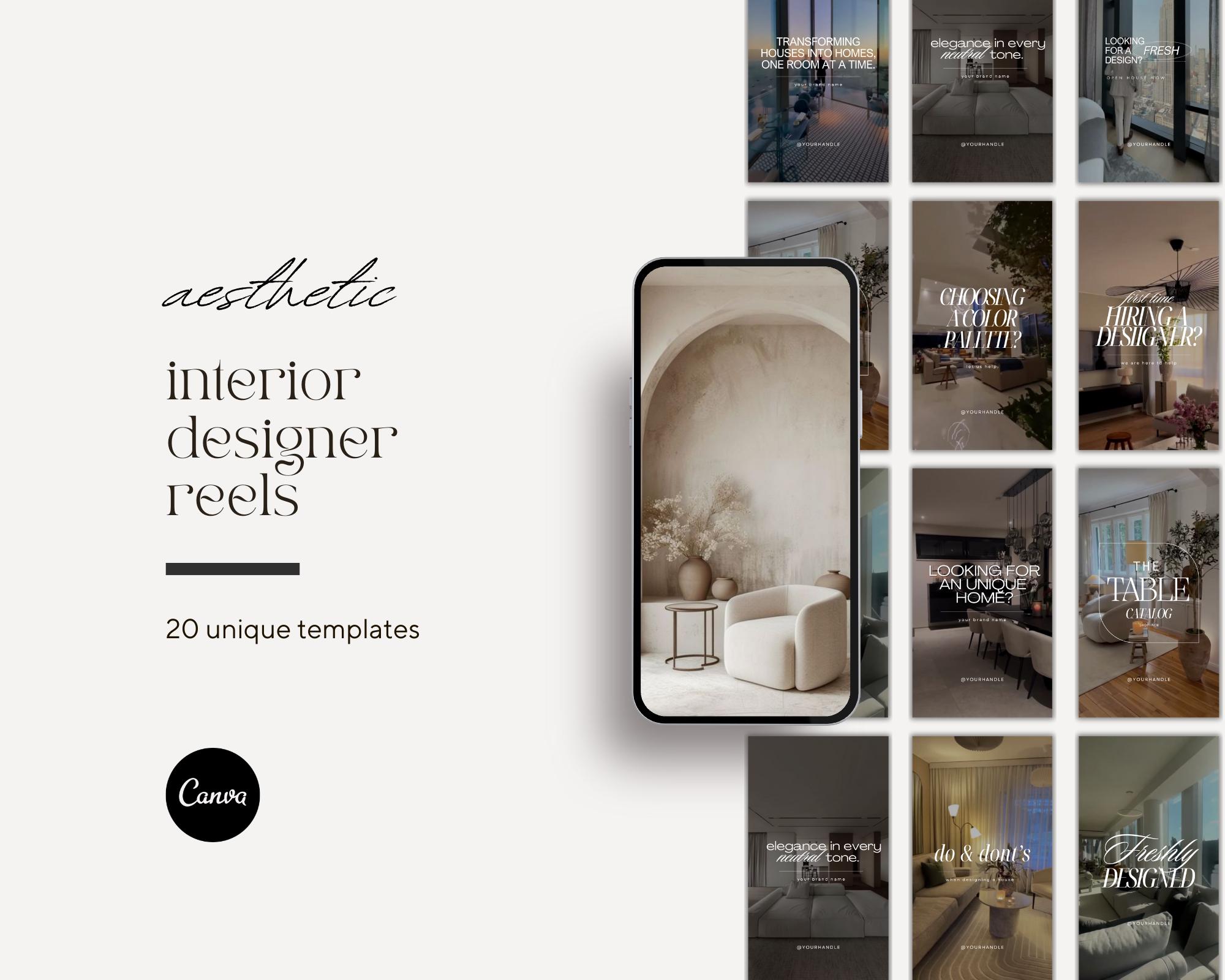 Interior Design Instagram Reel Videos, Interior Design Social Media ...