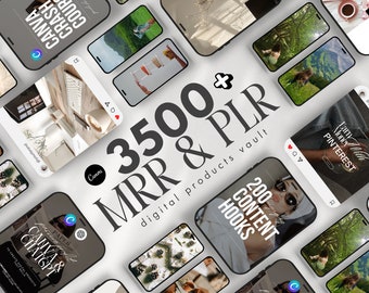 Ultieme gezichtsloze digitale marketingbundel, verkoop digitale MRR- en PLR-producten, gezichtsloze video's, MRR-e-boeken, passief inkomen, klaar voor jou