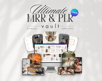 MRR PLR Bundle, 9 Ebooks, 1400 Reels (Digital Download)