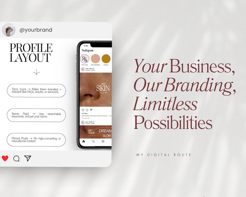 A modern collection of bold and aesthetic Instagram carousel templates designed for social media managers and marketers. Featuring clean layouts, layered typography, and trendy neutral tones. Templates are shown in both 1080x1080px and 1080x1350px sizes, displayed in a mockup with a carousel swipe effect. Perfect for sharing TikTok marketing tips, social media strategies, and educational content in a professional, scroll-worthy format.