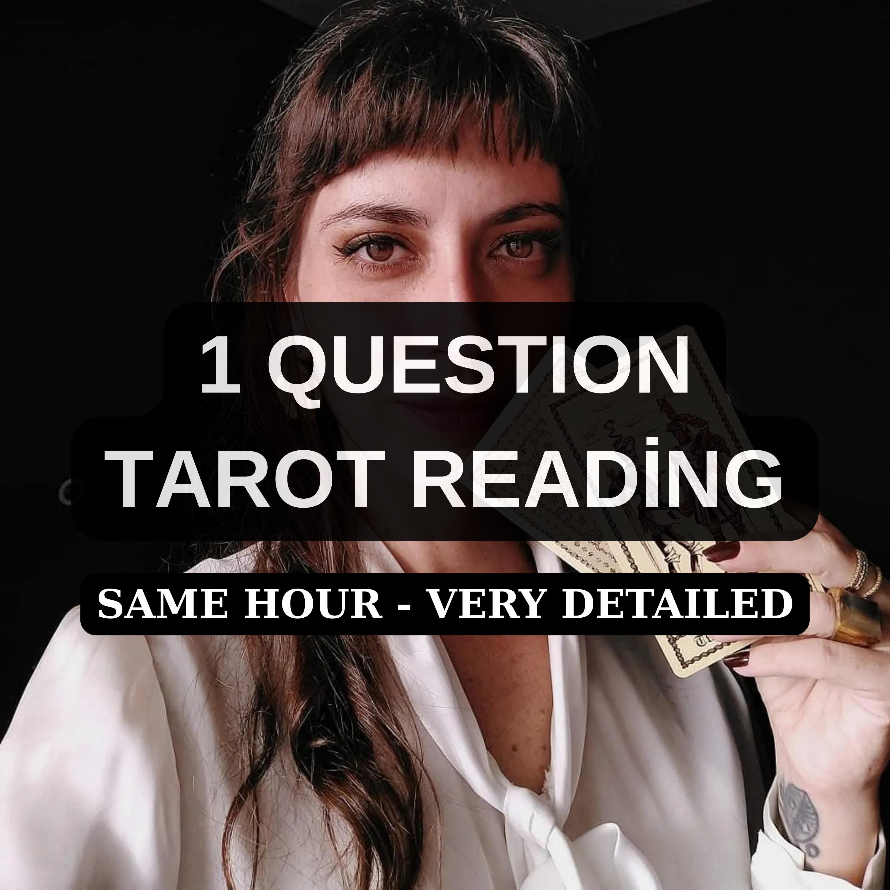 1 Question Tarot Reading for Clarity – Same Hour Reading, Love Tarot Insight, Psychic Medium, Oracle and Career Guidance
