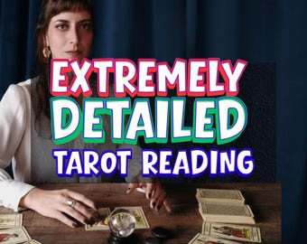Detailed Love Tarot Reading, Same Hour Psychic Reading, Soulmate & Twin Flame Insights,Future Reading