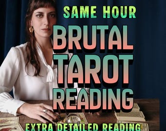 Lecture de tarot | Brutalement honnête sans revêtement en sucre | Amour et orientation de vie | Pas d'IA