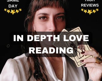 In-Depth Love Tarot Reading – Psychic Love Reading, Same Hour Insight, Intuitive Tarot & Medium Reading, Oracle and Psychic Predictions