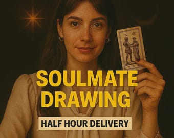 Soulmate Drawing,Love Psychic Sketch with Detailed Description and Energy Reading