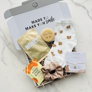 Send a hug. Post a hug. Hug in a box. Send a Bear Hug. Bear hug letterbox gift. Sending hugs. Sympathy letterbox gift. Uk seller The Big Bear Hug Box