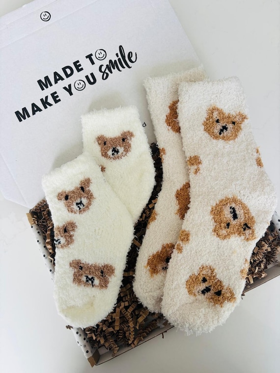 Mummy and Me Bear Socks. Mum & Toddler Marching. Mummy and Me Gift. Mummy and Me Socks. Baby Bear. Matching Mummy. Toddler Gift
