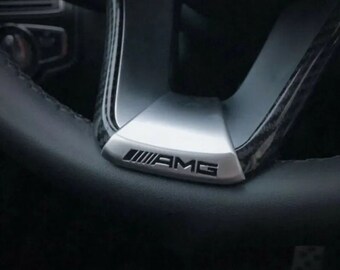 Für Mercedes Benz Logo AMG Lenkrad Emblem Aufkleber