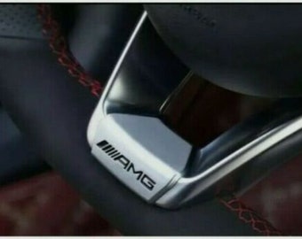 Für Mercedes Benz Logo AMG Lenkrad Emblem Aufkleber