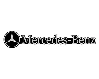 2xMercedes Benz AMG Logo Emblem Aufkleber NEU