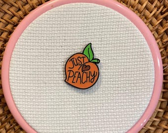 Just Peachy Embroidery/Cross Stitch Needle Minder