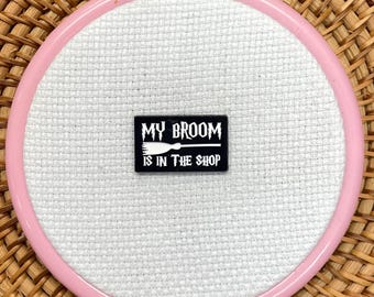 Witch Broom Needle Minder for cross stitch/Embroidery