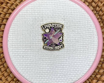 Practico bordado Stitch Craft/punto de cruz.