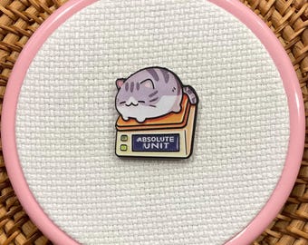 Super Chonk Cat Embroidery/Cross Stitch Needle minder ***Acrylic***