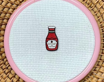 Acrylic Ketchup Needle minder
