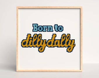 PDF Mini cross stitch  Pattern Digital Download