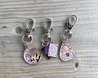 Handmade Planchette & Moon Stitch Markers | Crafting Essentials