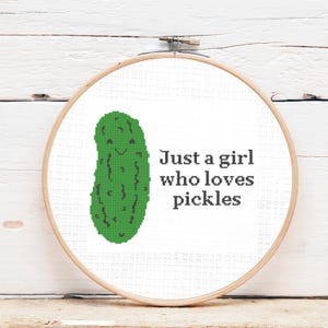 Pickle Girl digital pdf pattern