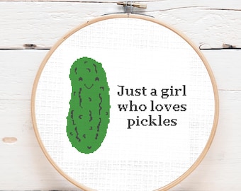 Pickle Girl digital pdf pattern
