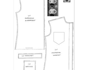 Patroon - Overhemd 2 van 2 - Muster - Shirt 2 von 2