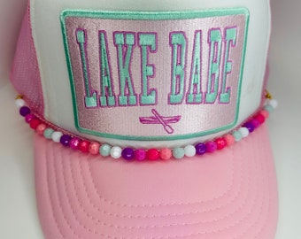 PinK Lake Babe Trucker Hat