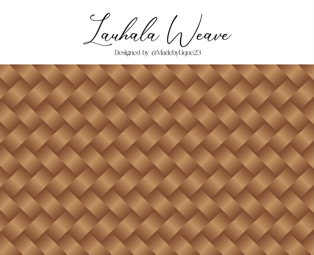 Digital Seamless Lauhala Mat Pattern - Etsy