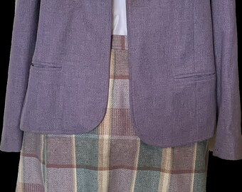 Vintage woman's suit, jacket 14, skirt 16, by Country Suburbans, rare in this condition