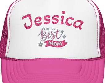 Personalized Foam Trucker Hat | Mom Name Cap