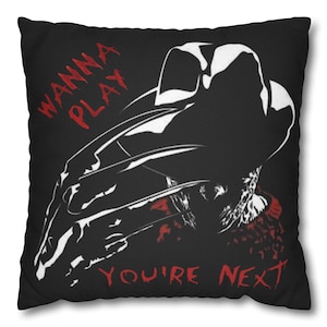 Federa per cuscino di Freddy Krueger - Regalo ispirato al film horror per i fan