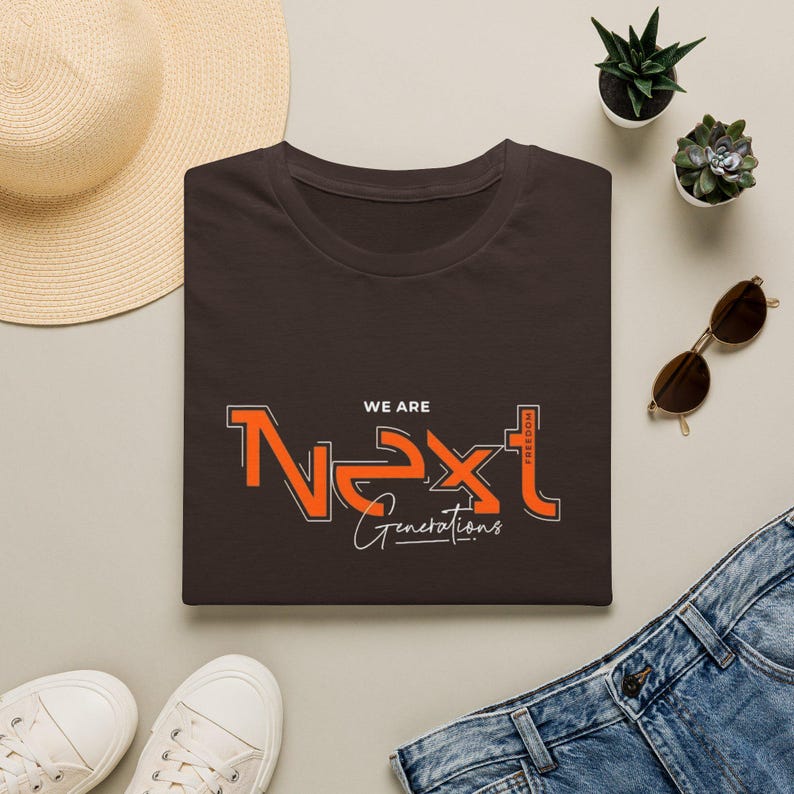 Motivational Graphic Tee | We Are Next Generations T-Shirt image 8