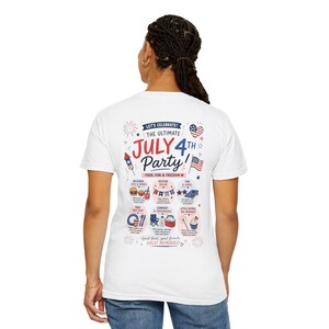 250th Anniversary Statue of Liberty American Flag T-shirt | July 4th Celebration image 18