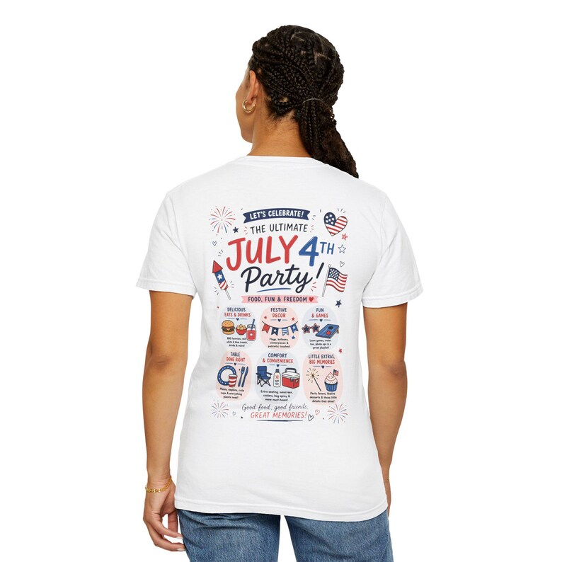 250th Anniversary Statue of Liberty American Flag T-shirt | July 4th Celebration image 18