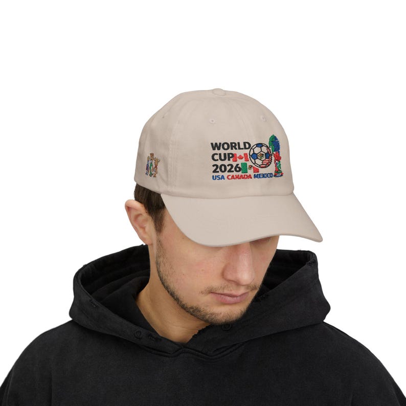 World Cup 2026 embroidered cap | USA Canada Mexico soccer tournament image 12