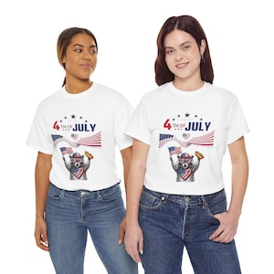 USA 250 Years Patriotic Raccoon 4th of July Tee | American Flag, Fireworks image 18