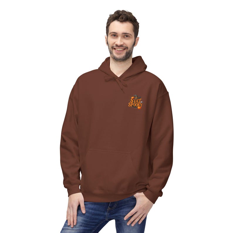 Halloween Boo Hoodie | Trick or Treat Pumpkin Spooky Design image 18