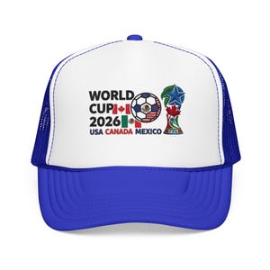 Gorra trucker de espuma con el logo del Mundial de Fútbol 2026 / EE. UU., Canadá, México imagen 5