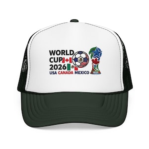 Gorra trucker de espuma con el logo del Mundial de Fútbol 2026 / EE. UU., Canadá, México imagen 7