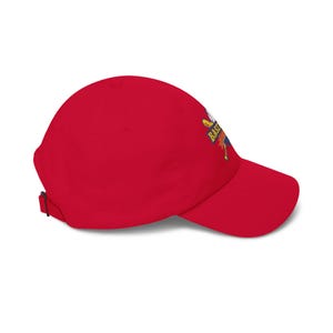 Gorra de béisbol con logo de bates cruzados / Gorra de béisbol bordada imagen 11