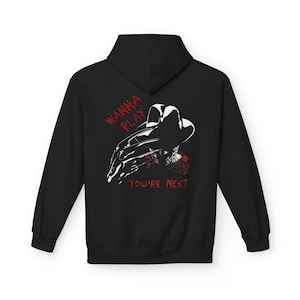 Sweat-shirt Freddy Krueger Cauchemar | Sweat à capuche d'horreur pour Halloween image 3