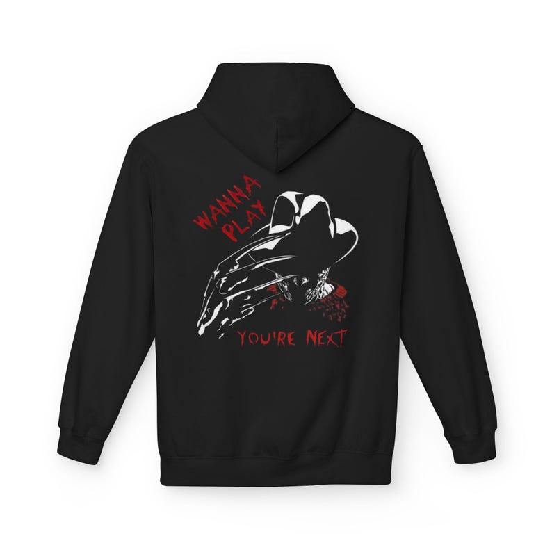 Sweat-shirt Freddy Krueger Cauchemar | Sweat à capuche d'horreur pour Halloween image 3