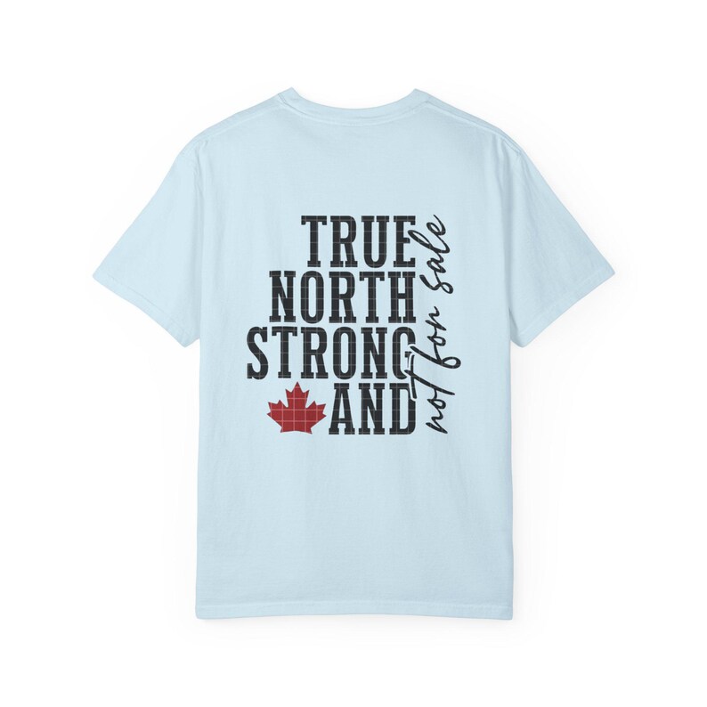 Happy Canada Day Maple Leaf T-Shirt | True North Strong Tee image 16