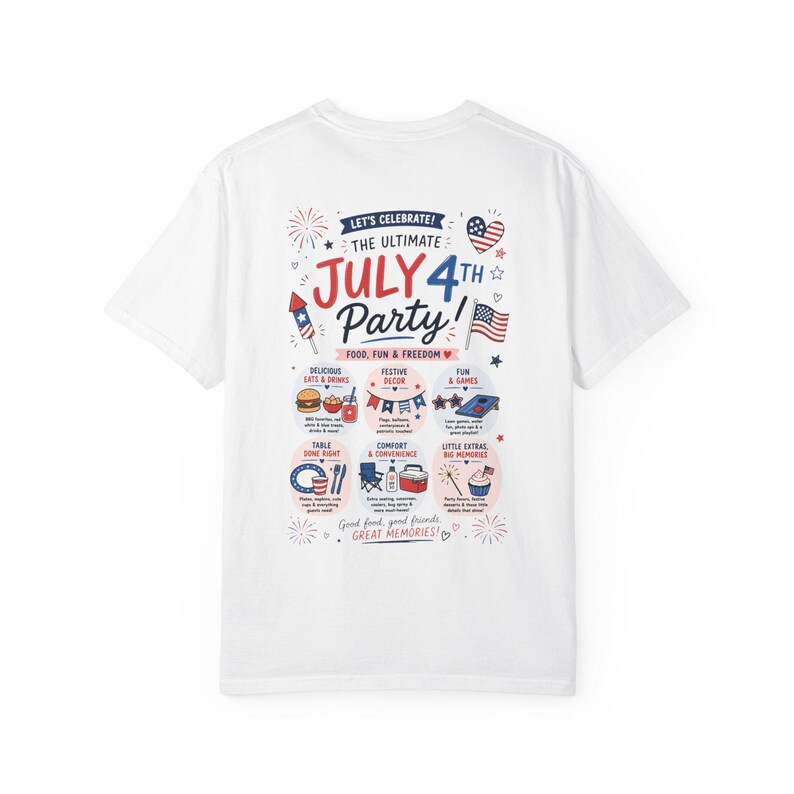 250th Anniversary Statue of Liberty American Flag T-shirt | July 4th Celebration image 3