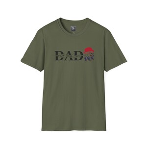 DAD T-Shirt | Happy Father's Day, Vintage Hat Graphic image 7