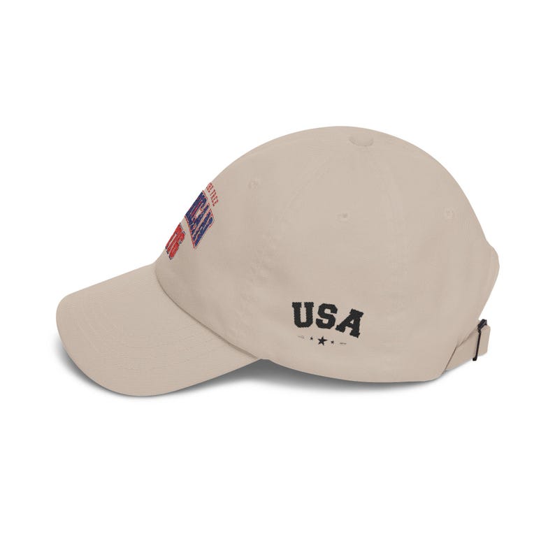 Bestickte amerikanische 1776 Dad Cap | Land der freien Vaterländischen Baseballmütze Bild 6